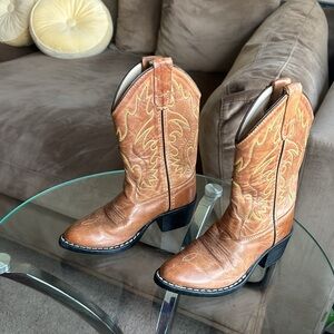 Unisex Toddler Cow Boots 10.5